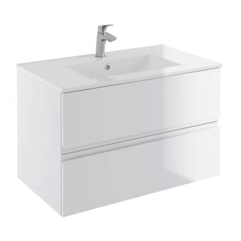 Großer Waschtisch Viel Stauraum Sanctzary - Burgbad Iveo Set Mit